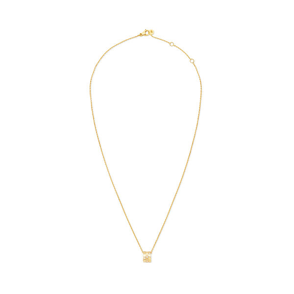 Bee de Chaumet Small Yellow Gold and Diamond Pendant